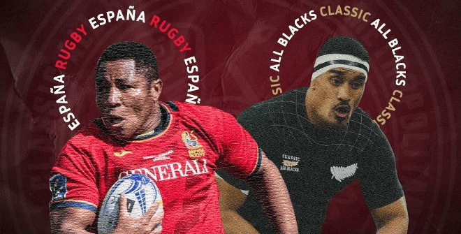 Fiesta del rugby y el deporte. España vs. Classic All Blacks en el Wanda&nbsp;Metropolitano.