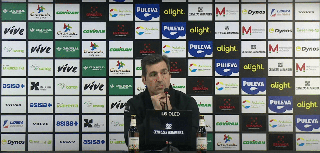 Pablo Pin respecto al partido contra Fuenlabrada: «No es a vida o muerte, pero hay que tener muy claro lo que supone una&nbsp;victoria»