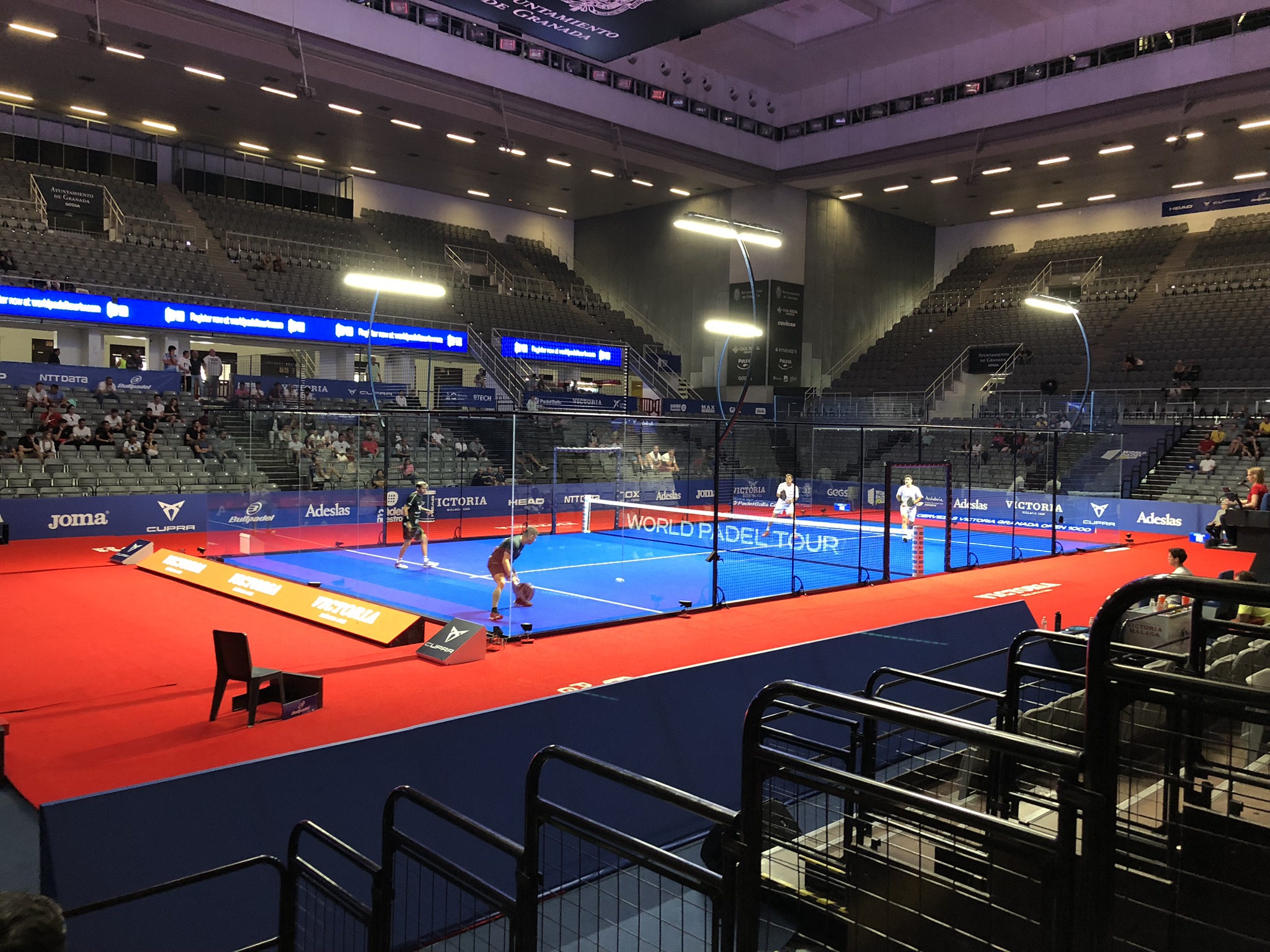 Definidos según lo esperado los cruces de octavos del World Padel Tour Granada Open