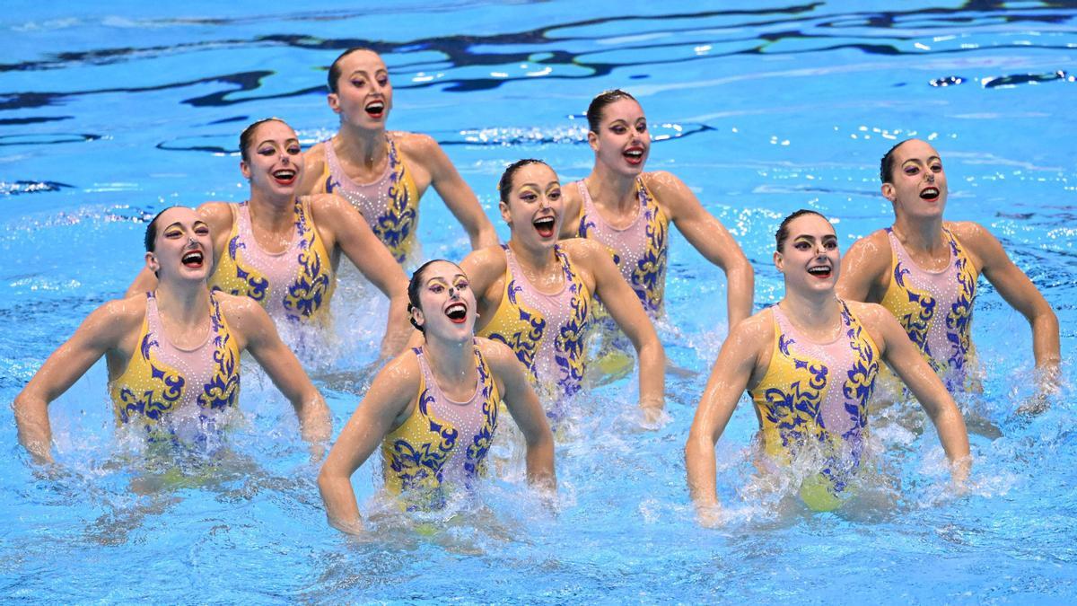 La natación artística española hace historia en Fukuoka y domina bajo el nuevo paradigma mundial
