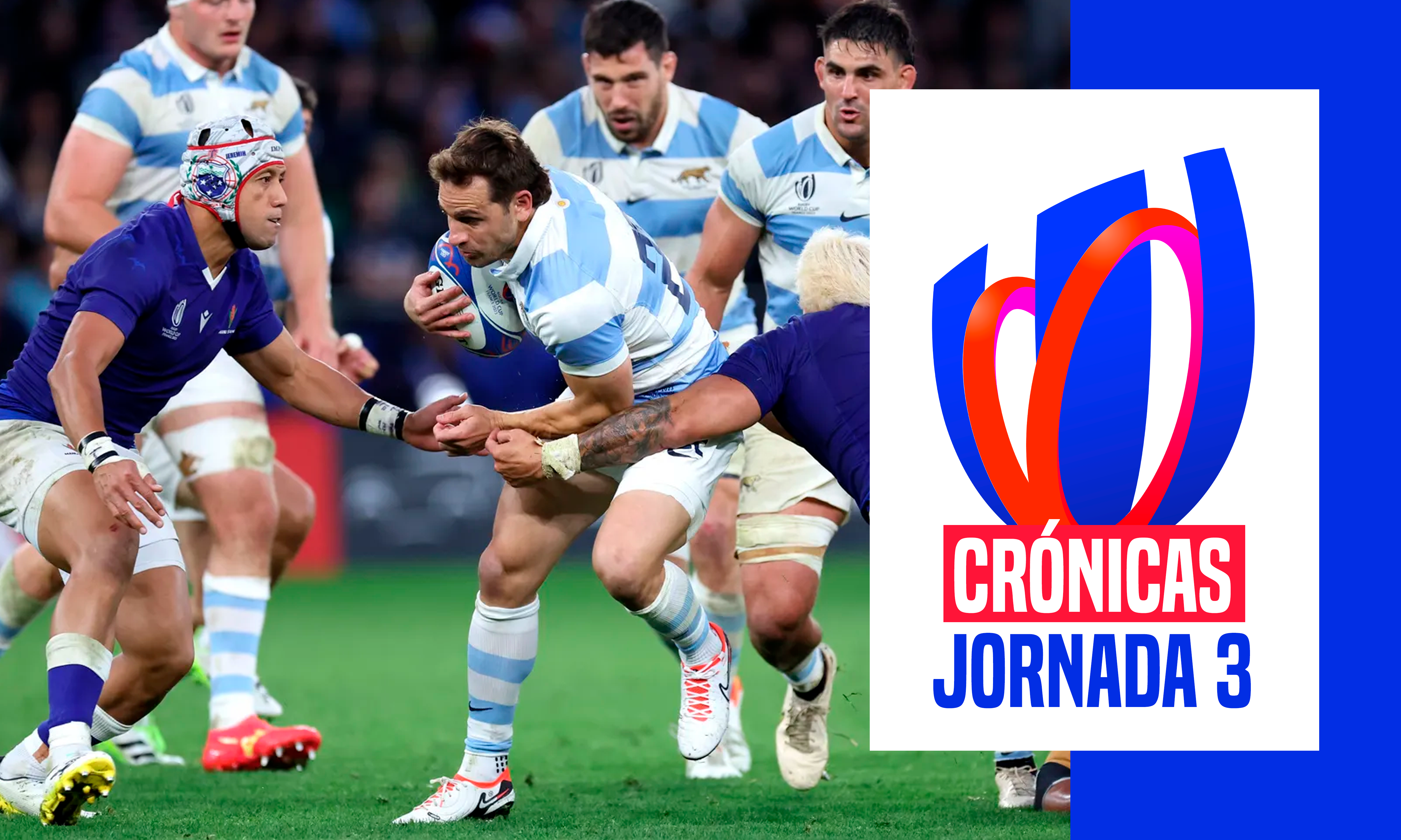 Golpe de autoridad de Irlanda, Australia eliminada y Argentina despierta al fin en la tercera jornada del Mundial