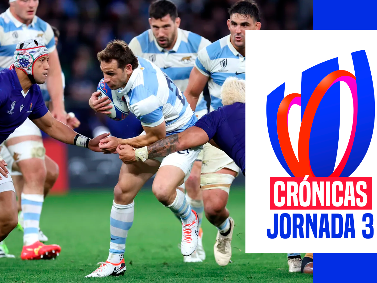 Golpe de autoridad de Irlanda, Australia eliminada y Argentina despierta al fin en la tercera jornada del&nbsp;Mundial