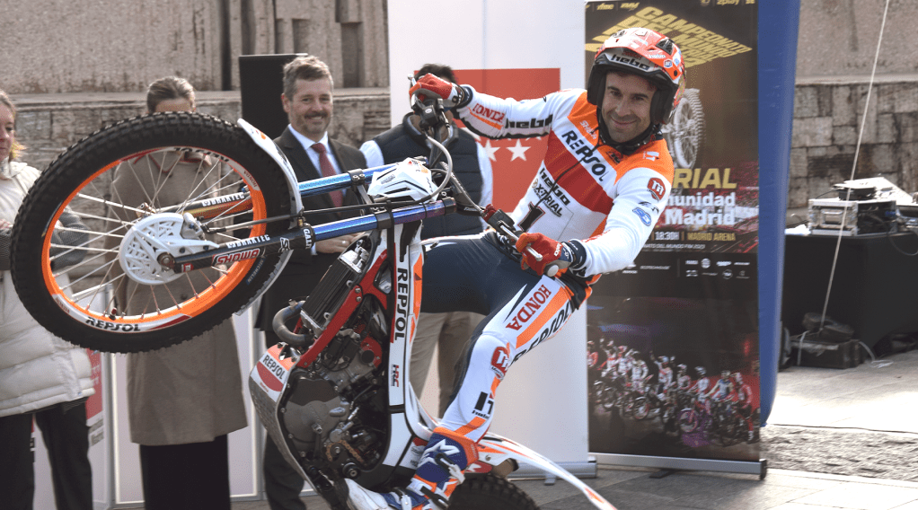 Toni Bou quiere el 34º mundial en Madrid: «Ganar me alimenta a seguir con estas&nbsp;ganas»