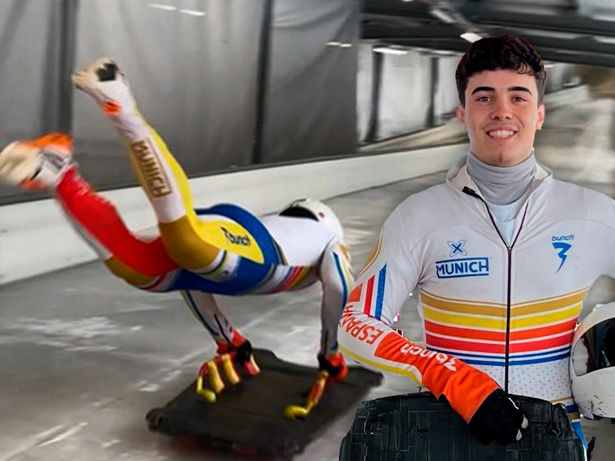 Pau Olivé y el amateurismo en el skeleton español de un loco de la velocidad: «Si el deporte se hiciera sobre asfalto, también me habría&nbsp;interesado»