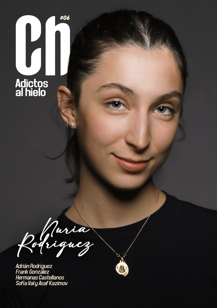 La patinadora olímpica Sara Hurtado en la Portada de la Revista Chapman #06: 'Adictos al Hielo' | Hugo Vargas