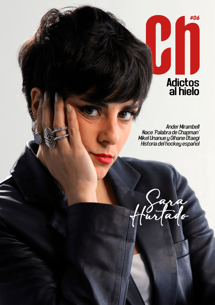 La patinadora olímpica Sara Hurtado en la Portada de la Revista Chapman 6 Adictos al Hielo